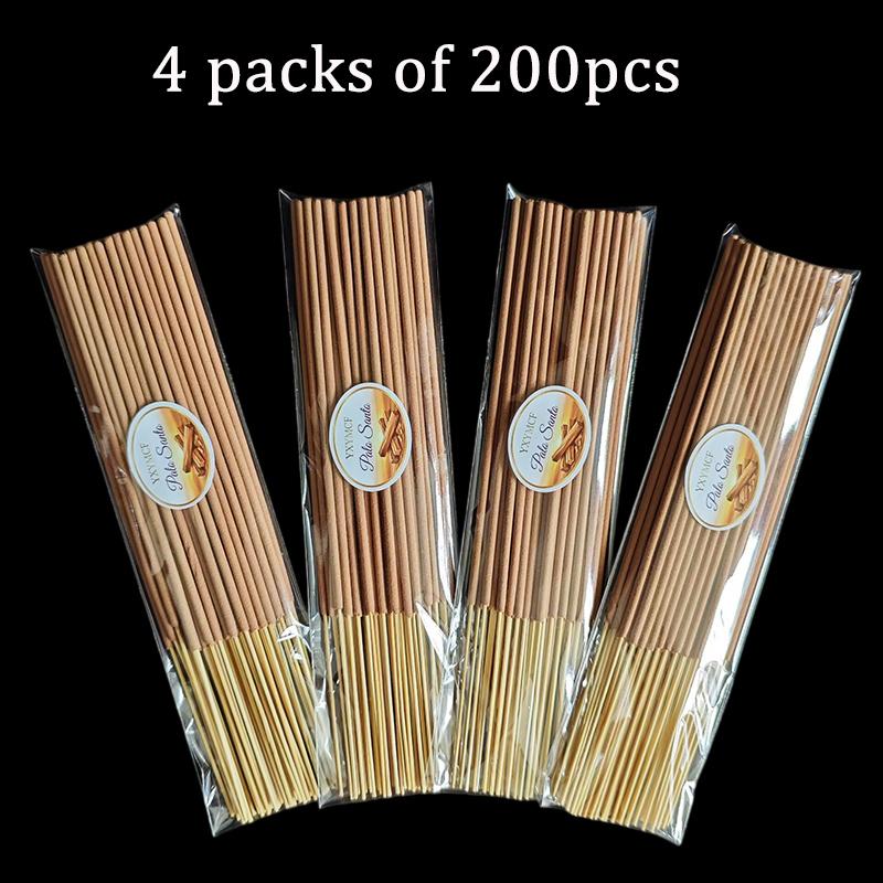 50/100pcs Premium Peruvian Sacred Wood Incense Stick Palo Santo Fragrance for Yoga Meditation Purifying Ideal Emotional Boosting