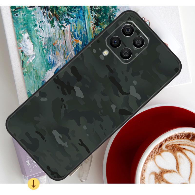 Camouflage Camo Case For Samsung Galaxy M20 M31 M16 M36 M56 M33 M53 M13 M12 M32 M52 M15 M55 M14 M35 M34 M54