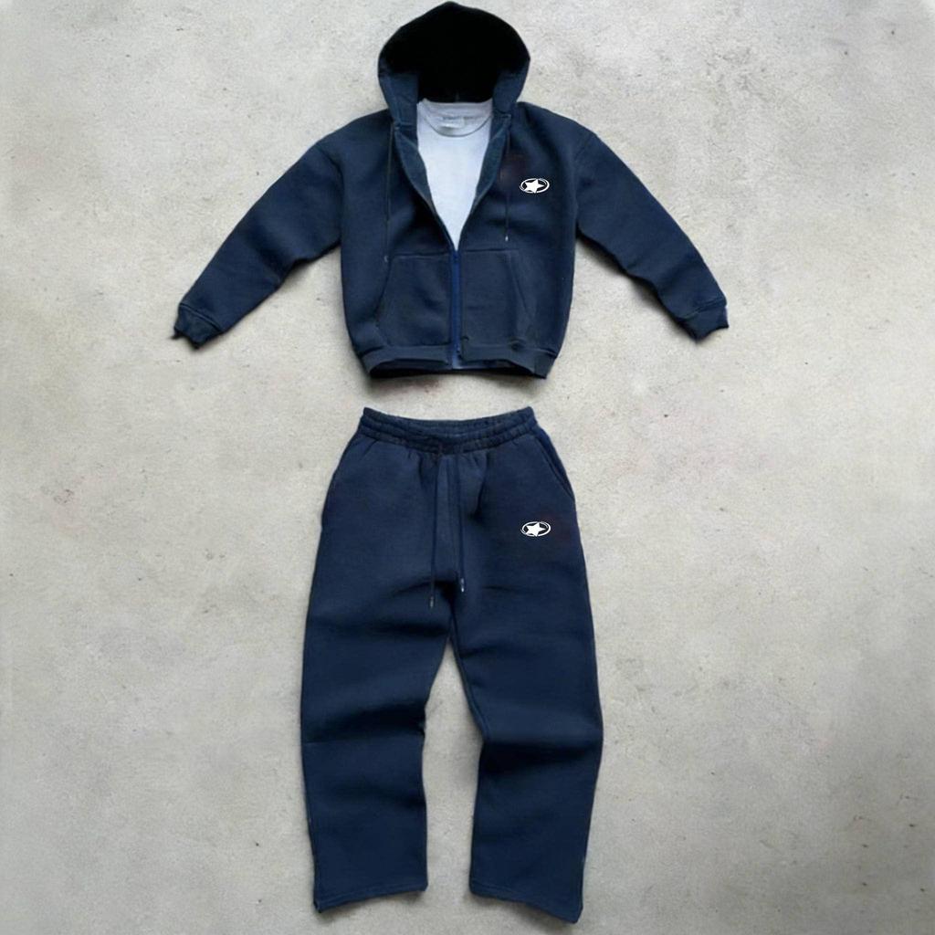 2026 European & American Style Trendy Printed Sportswear Set