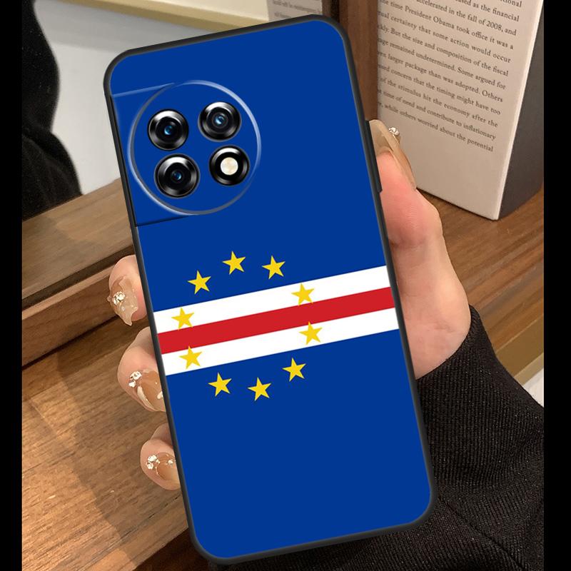 

Cape Verde Flag Case For OnePlus 15R 13R 13T 12R 15 13 12 11 10 Pro 10T Nord CE 3 4 Lite N20 N30 Nord 5 Cover OnePlus 9Pro