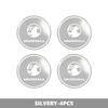 For mini fa1Aluminium Emblem Car Wheel Center Cover Sticker Hub Caps Decal For Vauxhall Tigra Corsa VXR Astra D G J H Zafira Vectra