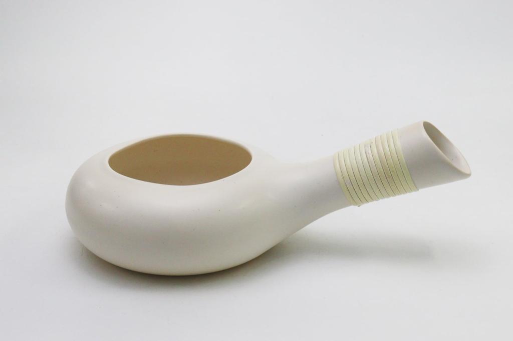 SP00182 Cerâmica de Tokoname Assadeira Fujimaki Iriki Branca Assadeira para Assar Assadeira Assadeira Esmalte Sésamo (Assador Ardente)