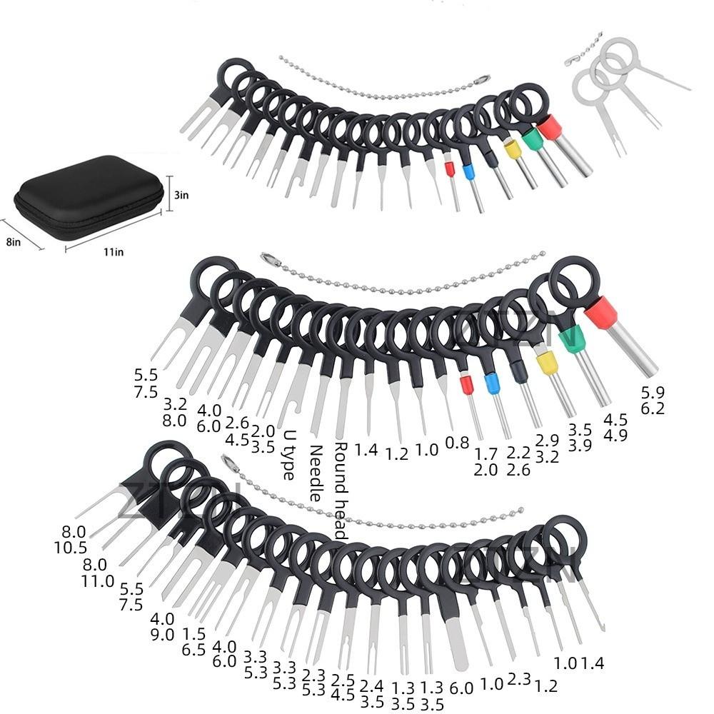 Mechanical Tools Car Terminal Removal Tool Kit Keys Automotive Plug Pullers  Mechanical Extraction