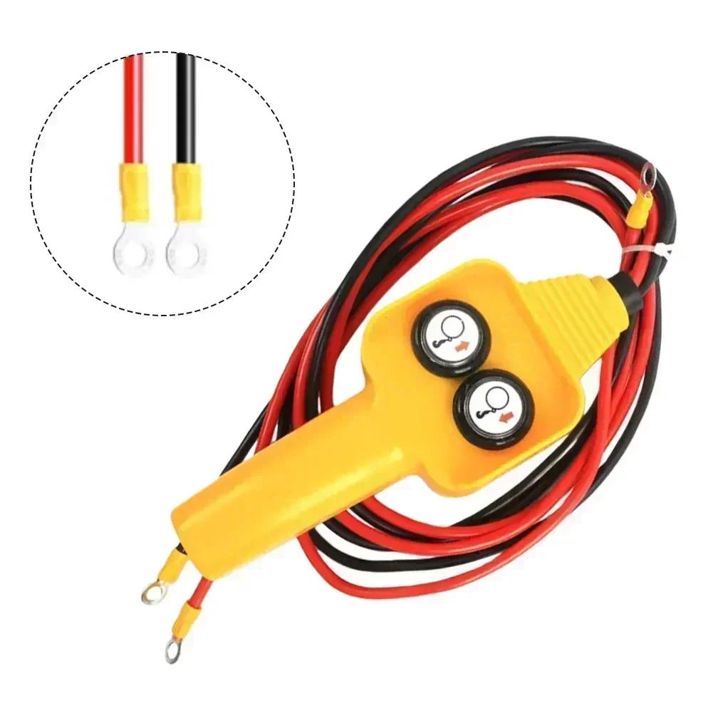 1 Pc Electric Winch Control 12V Push Button Remote Control Winch Wired Controller Winch Wired Controller Is Designed Tools China Mainland