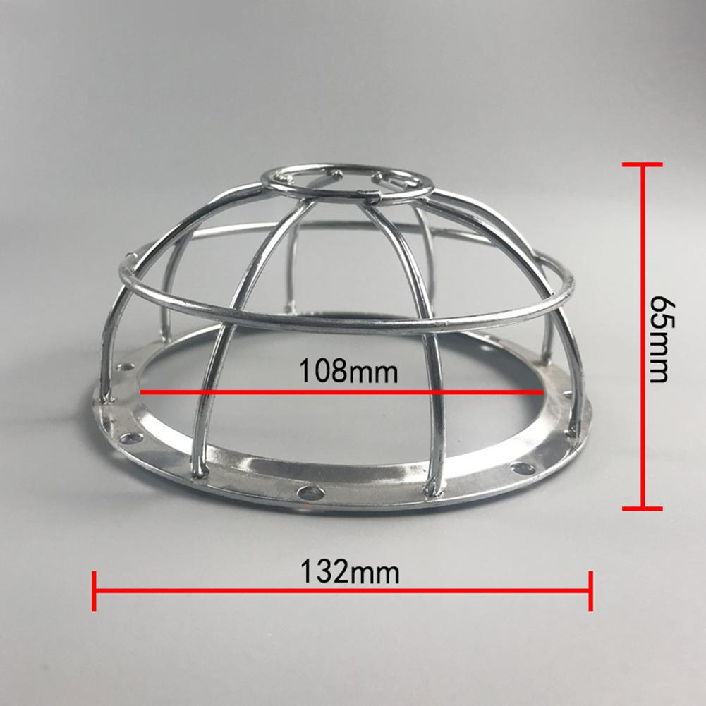 1PC Iron Smoke Detector Protective Cover Sprinkler Cage Bracket Fire Covers#