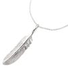 Shop Pair Necklace for Men and Gift Metal Made In 2 Pieces [Jewelry M] Women, Wrapping, Simple, Hypoallergenic, Japan, Motif, Feather, Silver,