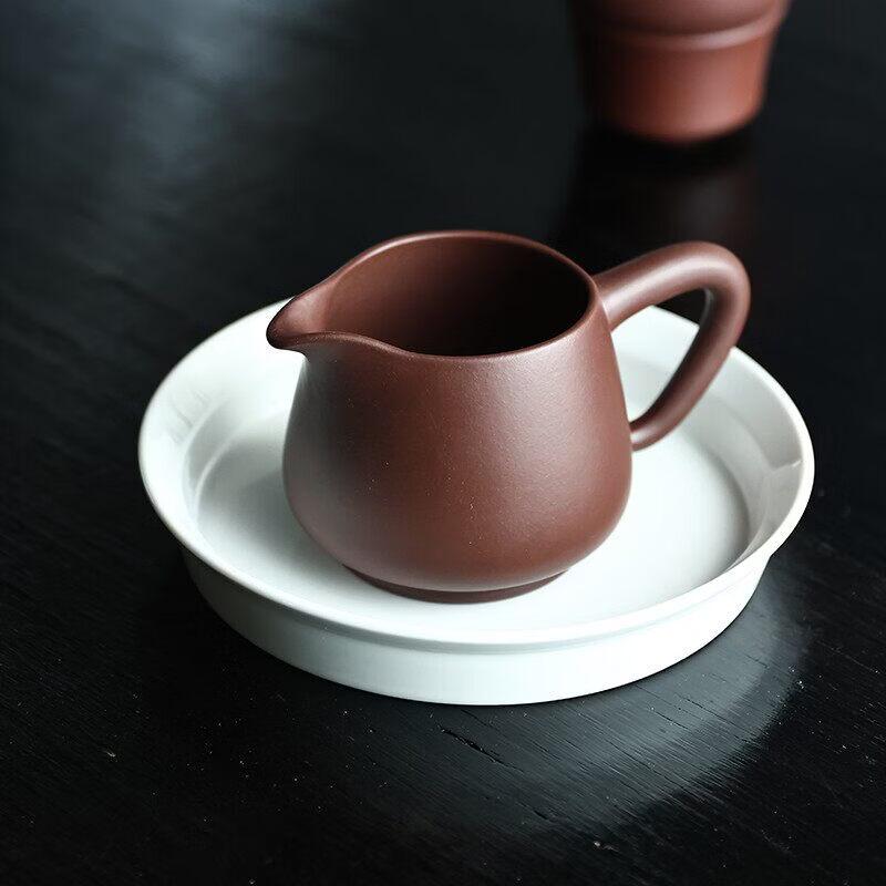 Zisha Purple Clay Tea Fair Cups and Strainers