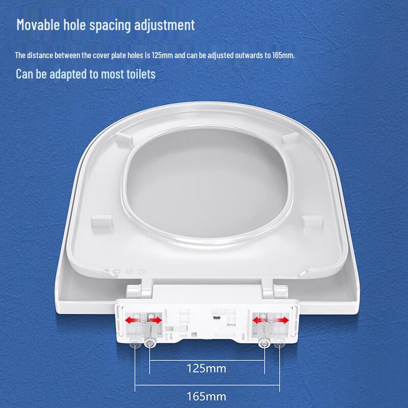 Larsd U-Shaped Soft-Close Thickened Toilet Seat