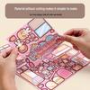 Mochi Jelly Sticker Book: DIY Cartoon Quiet Book for Girls – New Style, No-Cut, Handmade