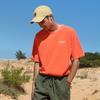 Flook Adventure Font Pigment Oversized Short Sleeve T-Shirt / 5 Colors