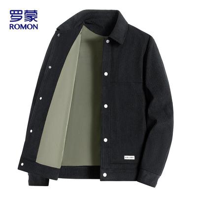 Men's Corduroy Collared Jacket