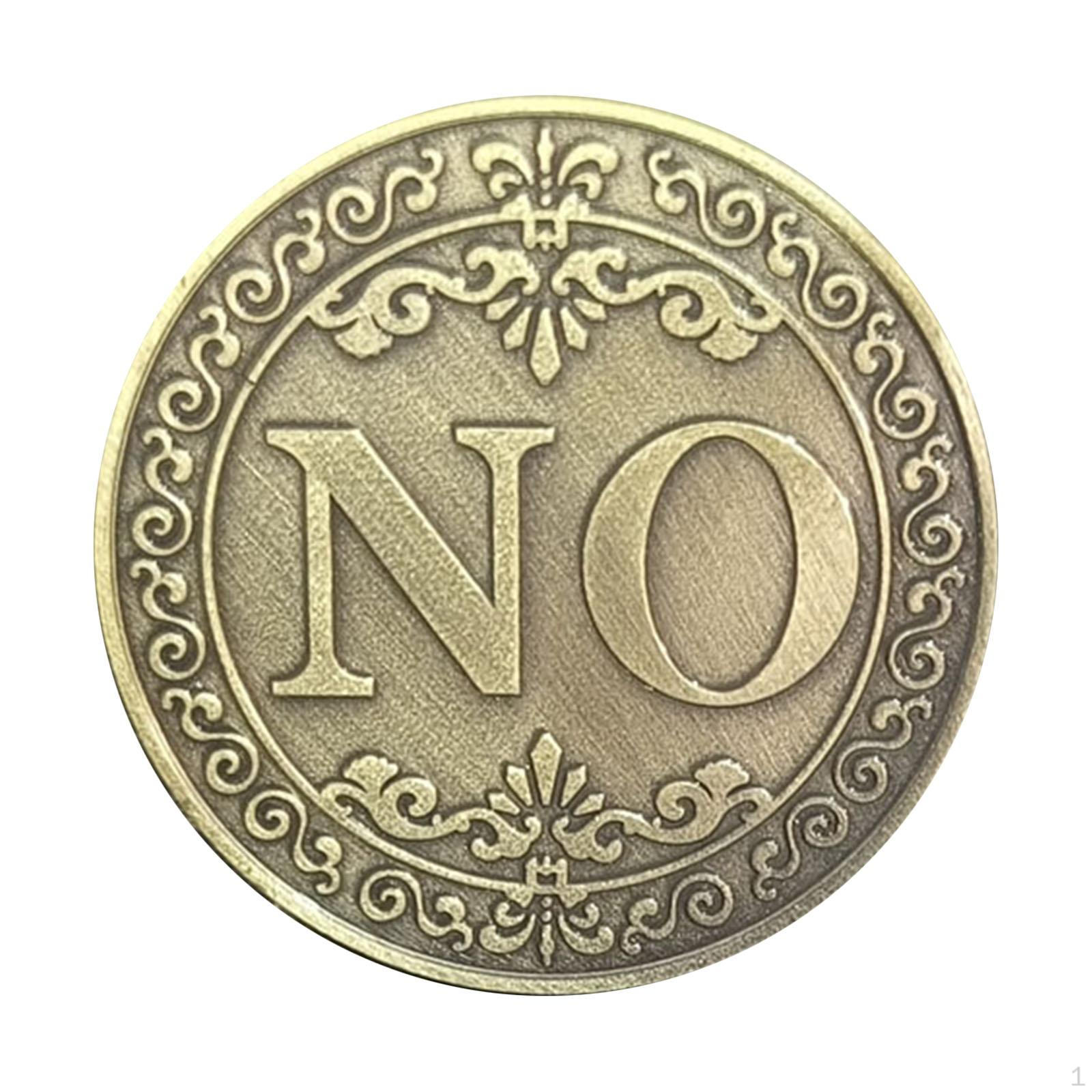 

Да вызов сувенир металлическая монета флиппер украшение панели инструментов