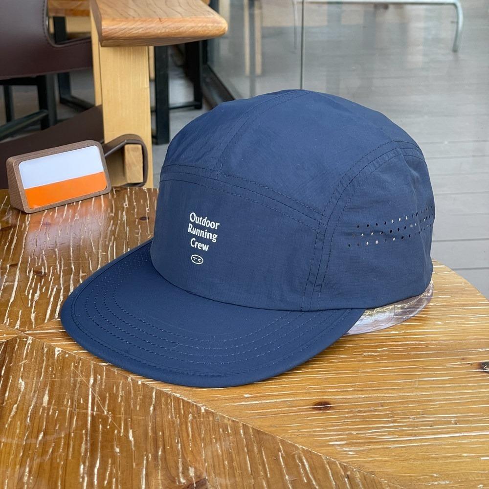 Color Block 5-Panel Baseballkappe - Gestickter Buchstabe Schnelltrocknend Netzatmungsaktiv Sportkappe, Mode Lässig Leichtgewicht Tragehut