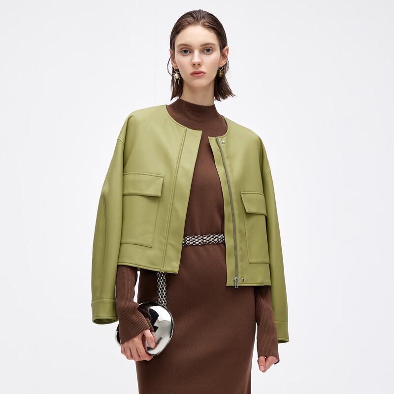 Women's Commuter Stylish PU Leather Jacket