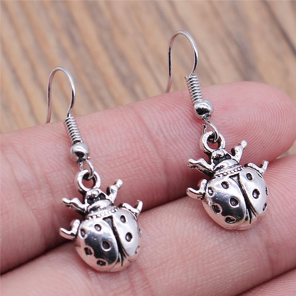 50 Styles Animal Pendant Dangle Earrings Drop Earrings Antique Silver Color Plated Unicorn Horse Elephant Snake Tiger Earrings