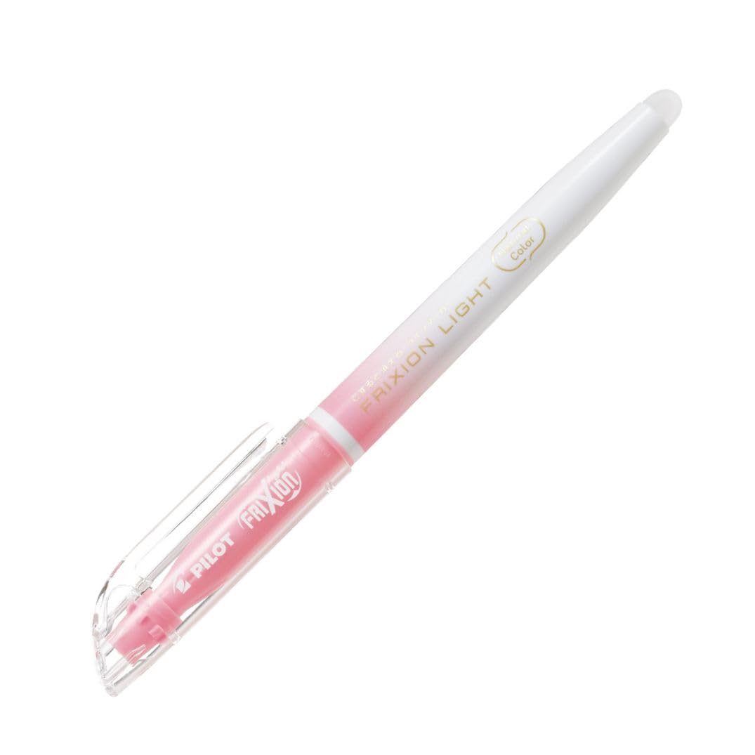Pilot FriXion Light Erasable Highlighter Natural Coral 10 Pens Pens, Color, Pink, (SFL100SL10NCP)