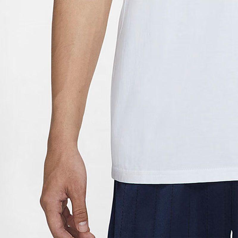 Nike T Shirts Men's White Crew Neck Moderate DJ1553-100