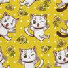 Outdoor Decorative Fabrics Oxford - Motif Kittens Sunflowers I Dx333