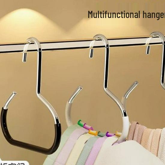 Non-slip Hat, Scarf & Baseball Cap Storage Hooks for Dorms