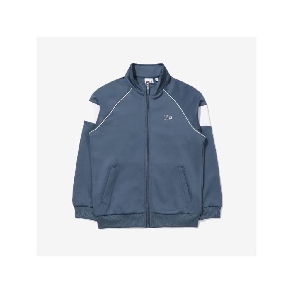 

[fila Kids] Kids Heritage Color Track Top Fk2fte1111x Gsu q0zFk2fte1111xGsu GREYISHSKYBLUE/120