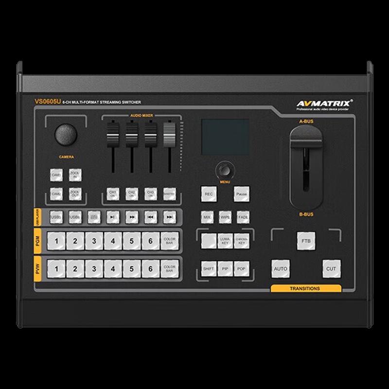 AVMATRIX VS0605U 6-Channel Live Streaming Video Switcher