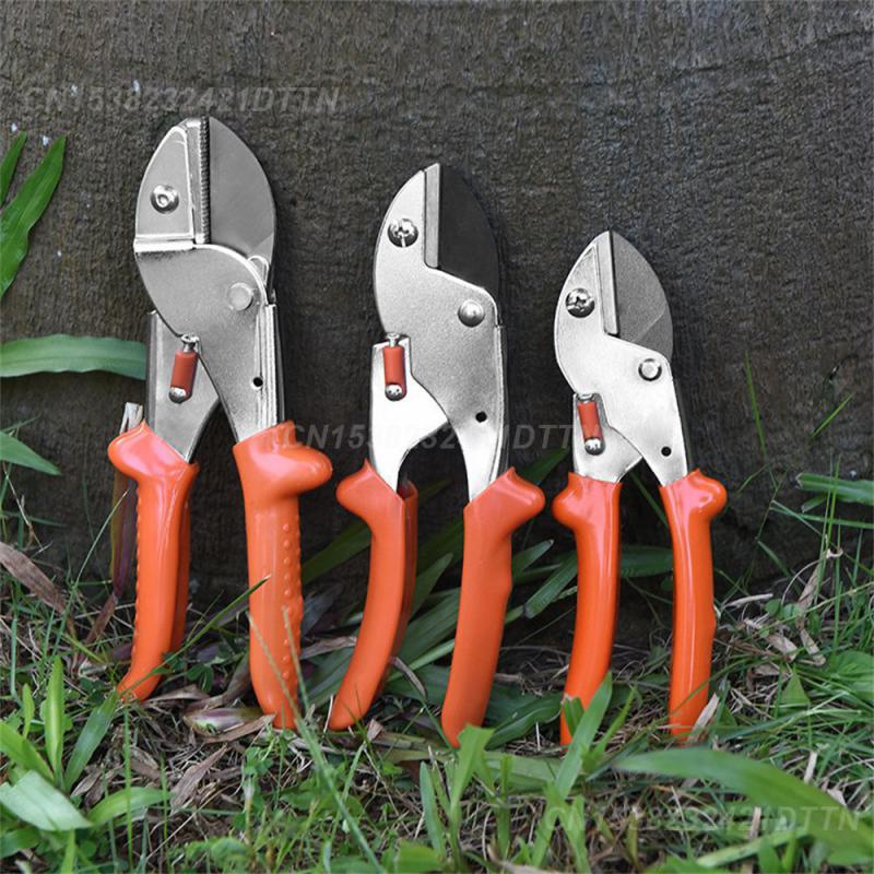 Pruning Shears Comfortable Pruning Branches And Leaves Trumpet Orange Gardening Supplies Garden Scissors Steel Trim And Neat