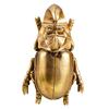 Beetles Wall Hanging Ornament Golden Artwork Walls Sculpture Decoration for Bedroom