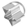 5pcs Food-Grade Cookie Cutter Set Stainless Steel Stainless Steel Cookie Cutters  Cooking Class