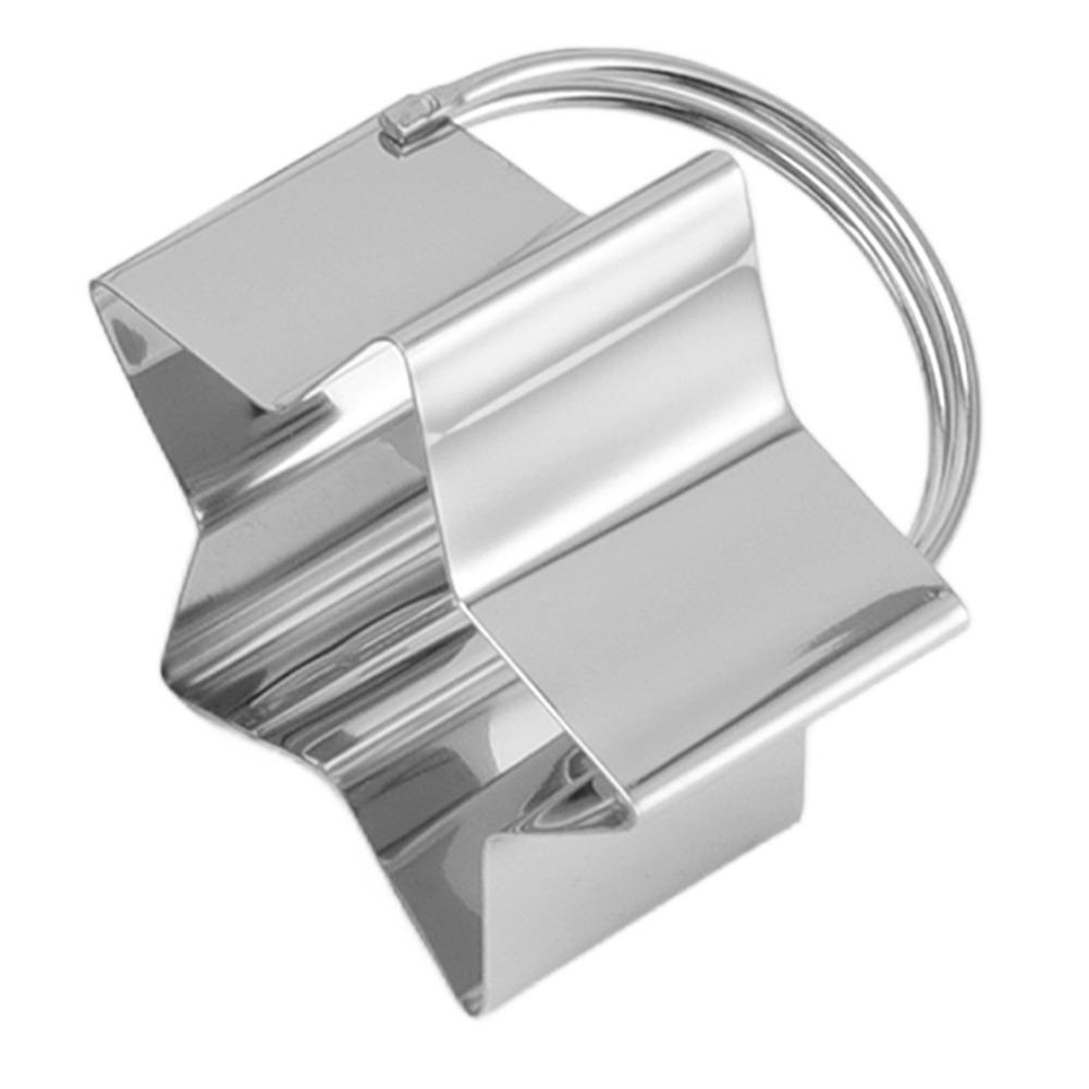 5pcs Food-Grade Cookie Cutter Set Stainless Steel Stainless Steel Cookie Cutters Cooking Class