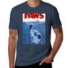 Paws TShirt Minimalist Graphic Tee Shirt
