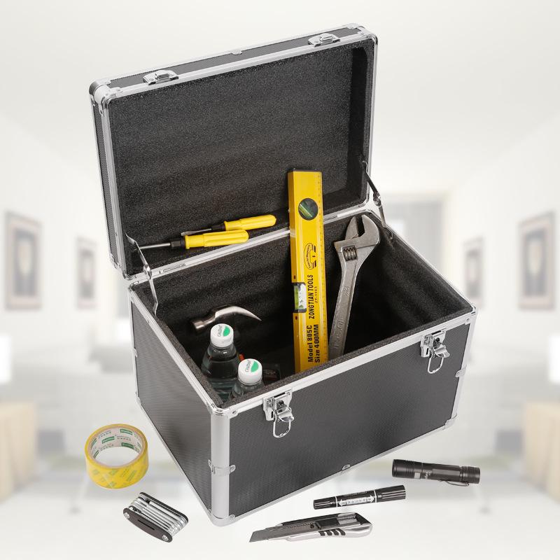 Portable Aluminum Alloy Lockable Tool and Beauty Storage Case