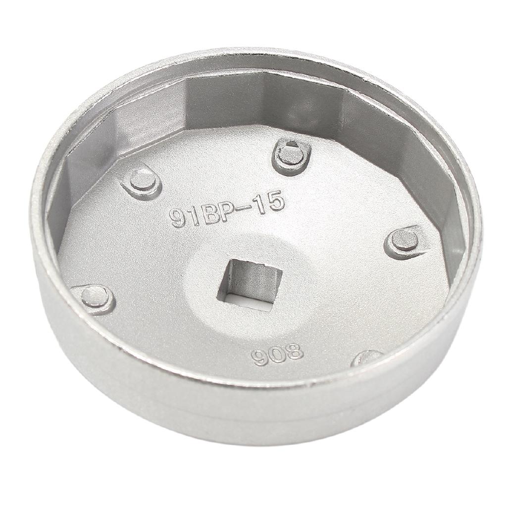 New Aluminum Alloy Cup Type Oil Filter Cap Wrench Socket Wrench Vehicle Maintenance Filter Wrench Tool 23pcs Cap Grid