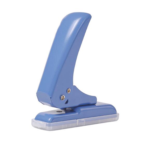 Single Hole Punch 40 Sheets Capacity Hole Puncher Adjustable Punch Position for Paper Cards Leather Precise Alignment Hole Punch for Home Office