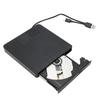 External CD DVD Drive USB3.0 Type C Dual Interface Quiet Fast Transmission CD DVD Burner Reader for Laptop