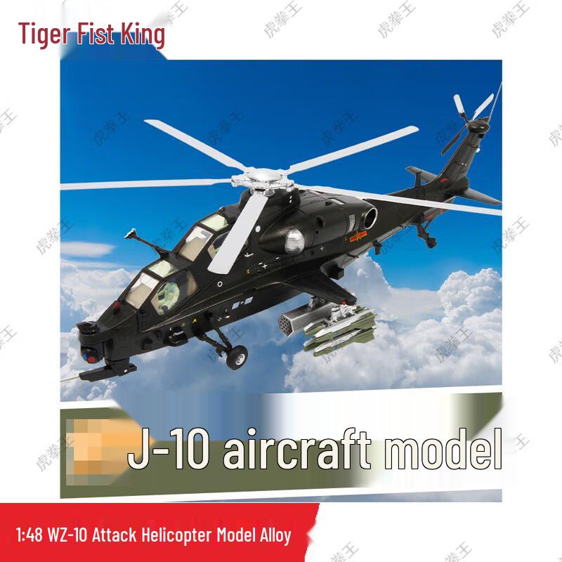 Tiger King 1:48 WZ-10 Attack Helicopter Model