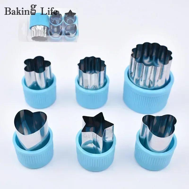 Herz Haushalt Form Gemüseschneider Kunststoffgriff Ausstechformen Sandwichschneider Edelstahl Obst Ausstecher Küchenhelfer