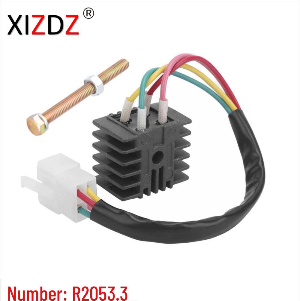 2053.3 Compatible Rectifier for Honda CB 100/125 - Part Numbers 31700-107-782 / 31700-102-731 Core Assembly