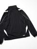 Training Wear Training Jacket XAT143 Japan M to Japanese size [Asics] [Men's] Men's Black/White (equivalent M)