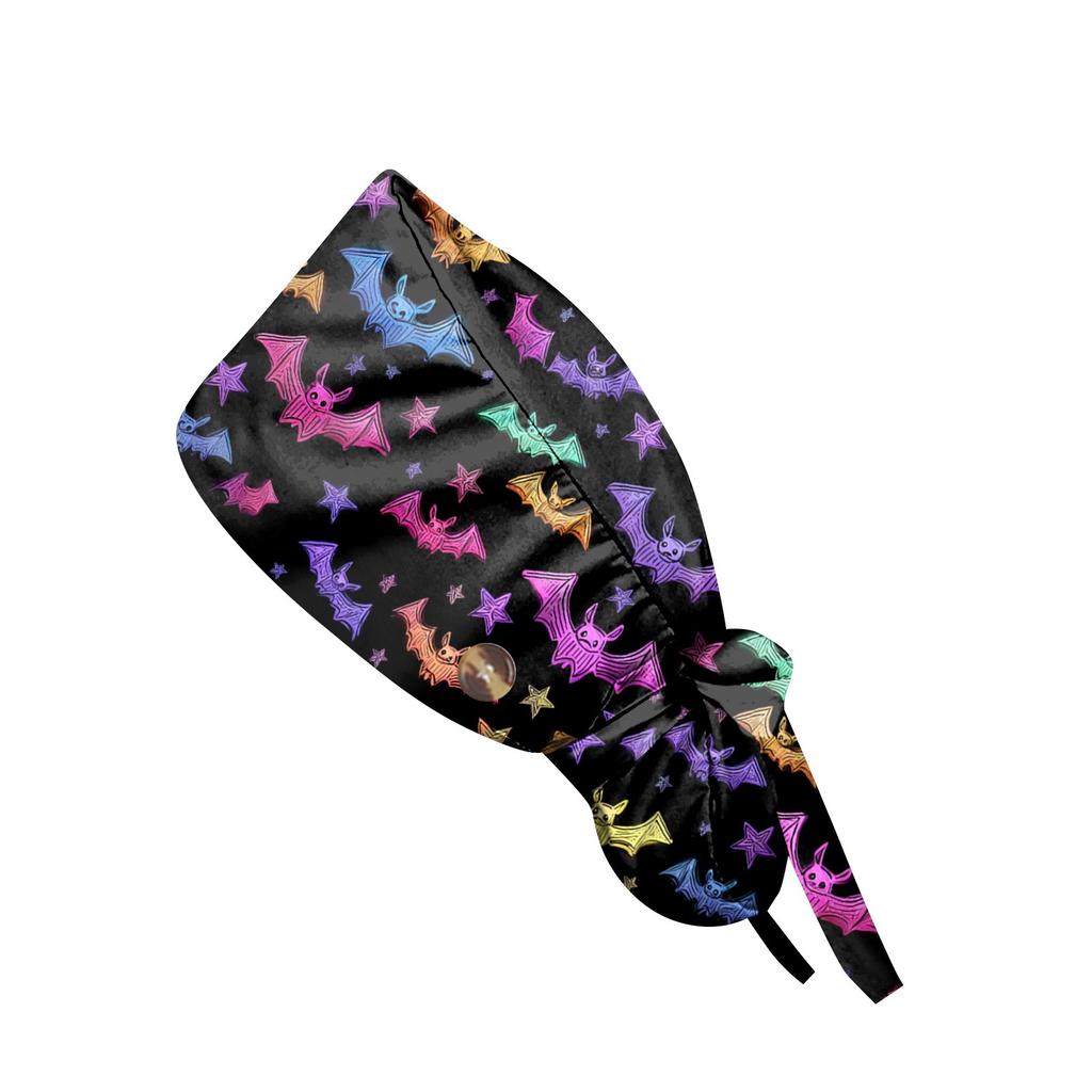 Șapcă de lucru cu imprimeu de Halloween la modă, șapcă casual pentru femei, șapcă de spălat, șapcă Baotou