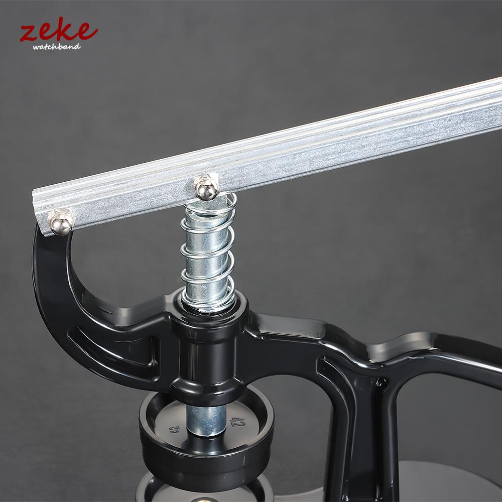 Professionelles Uhrengehäuse-Presswerkzeug zum Schließen von Uhren mit 12 Formgrößen, Gehäuseboden-Presse, Uhrenpresse, Reparaturwerkzeugsatz