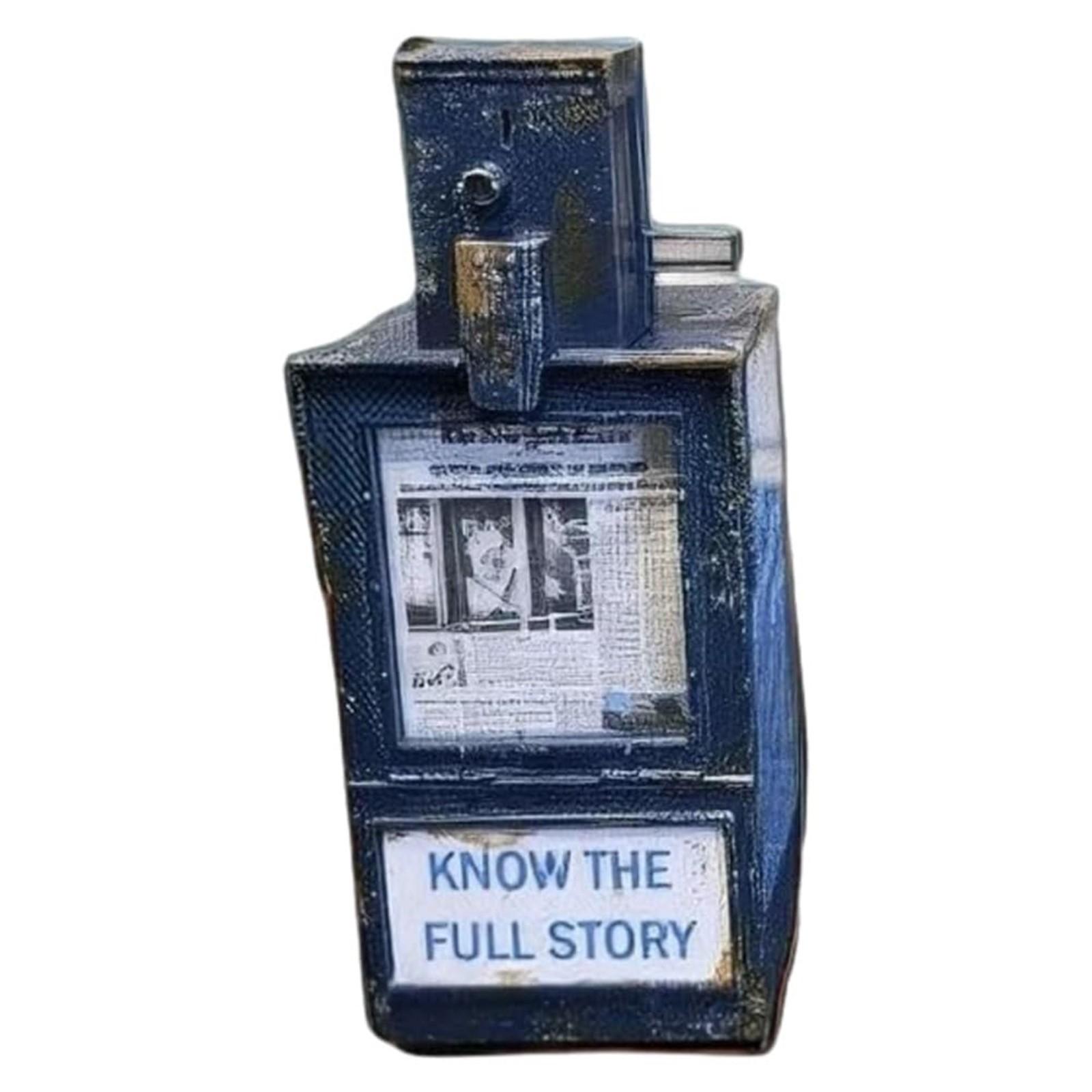 

Миниатюрный американский таксофон ручной работы в 1:12 масштабов, винтажная миниатюрная таксофонная будка, украшение модели почтового ящика, миниатюрный телефон для кукольного домика One Size