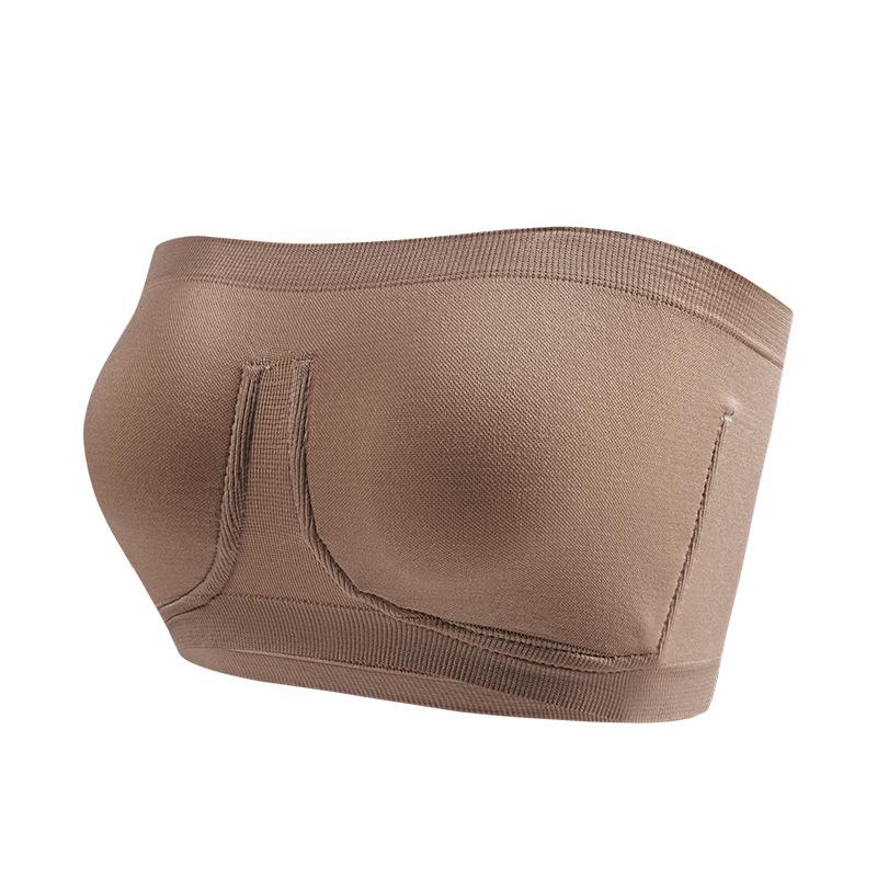 Strapless Wireless Bandeau Bra