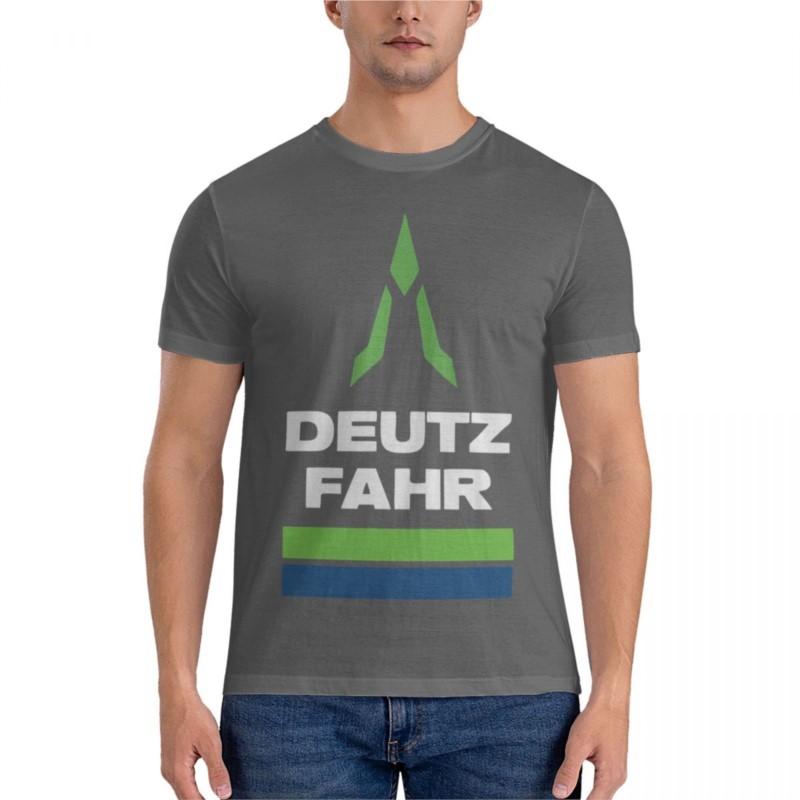BESTSELLER Deutz Fahr Logo Merchandise Essentielles Klassisches T-Shirt Eng anliegendes T-Shirt Herren Trainingsshirts T-Shirt für einen Jungen