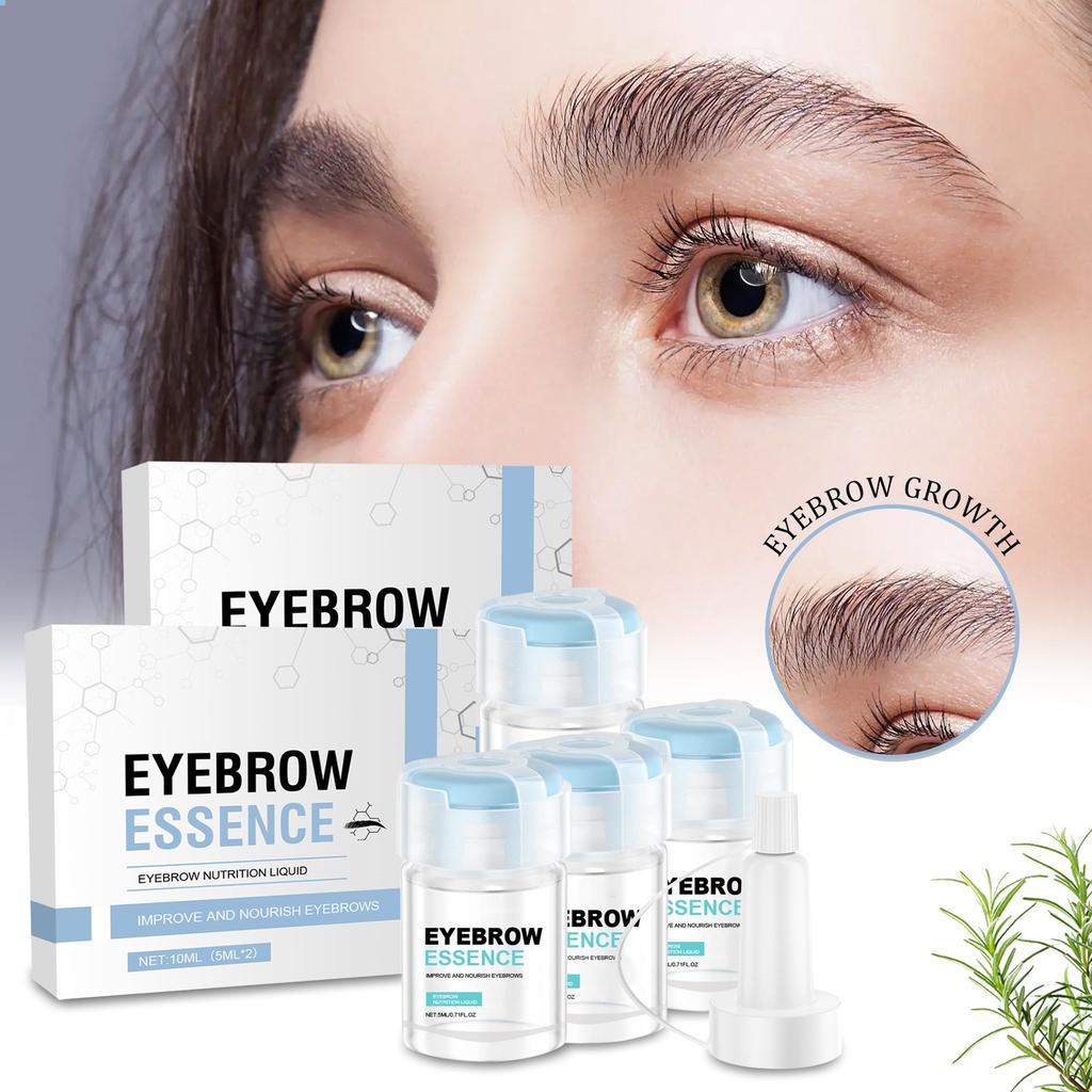 Eyebrow Serum, Eyebrow Growth Serum, Make Eyebrows Thicker And Promote Eyelash Eyebrow Growth Ampoule Set 10ml*2pc