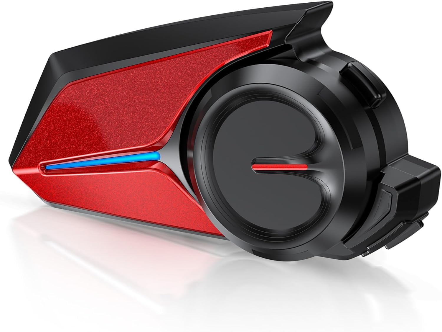 

Motorcycle intercom with FM Bluetooth talk and charging radio, connectivity, 30-hour time, Type-C