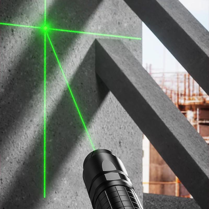 Self-Leveling Laser Tool: Cross Line Laser Level, Infrared Positioning Pointer & Alignment Marking Pen For Construction, Enginee