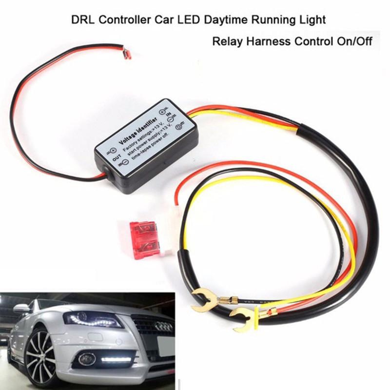 Car LED Daytime Running Light Automatic ON/OFF Controller Module DRL Relay CL NS Car LED Daytime Running Light Automatic ON/OFF Controller Module DRL Relay CL NS