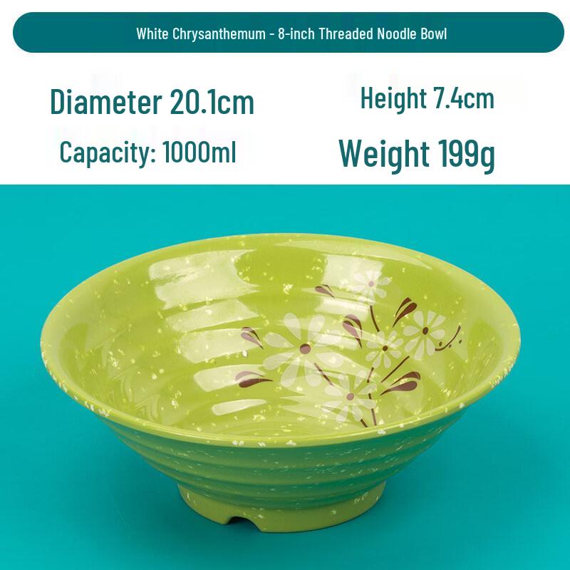 Durable A3 Melamine Noodle & Soup Bowl