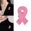 10Pcs Cancer Awareness Ribbon Brooch Pins For Women Healthcare Workers Decorative Lapel Pin For Clothing Embellishments