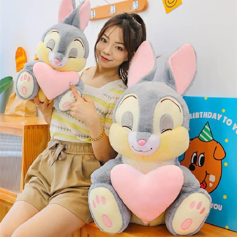 Adorable Rabbit White Plush Toy Couple Stuffed Doll Kids Birthday Gift Holiday
